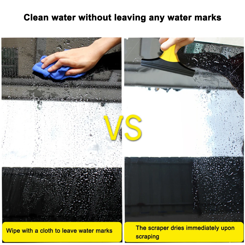 Handheld Window Cleaner Glass Washer Portable Vacuum Squeegee Rechargeable Cleaner Suitable For Shower Mirror Glass &Countertop