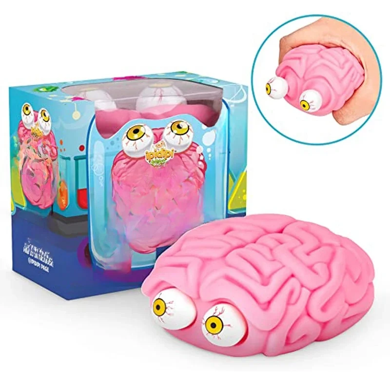 Anti-Stress Flippy cerveau Squishy oeil Popping presser Fidget jouet Cool trucs enfants tdah autisme soulagement de l'anxiété jouet
