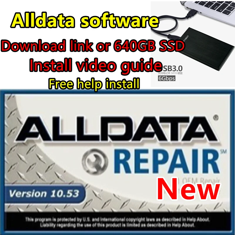 

2022 Hot Alldata Repair auto repair software 10.53v All data car software with tech support for cars and trucks Diagnostic Tool