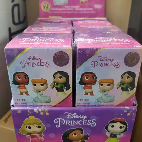 Funko Pop Disney Ultimate Princess Blind Box Toys Collectible Vinyl Figures Model Toys Mystery Boxes Mini Figureine Statue Doll