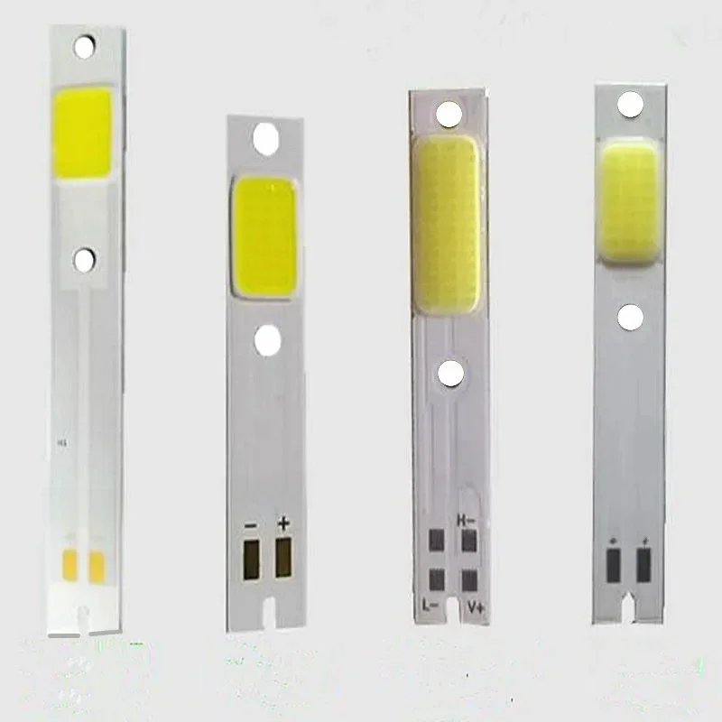 DC9-12V C6 LED CHIP CAR Reflektor świateł drogowych/wysokich H1 H3 H4 H7 COB Źródło światła 15W 30W 100LM/W 10szt — zdjęcie 2