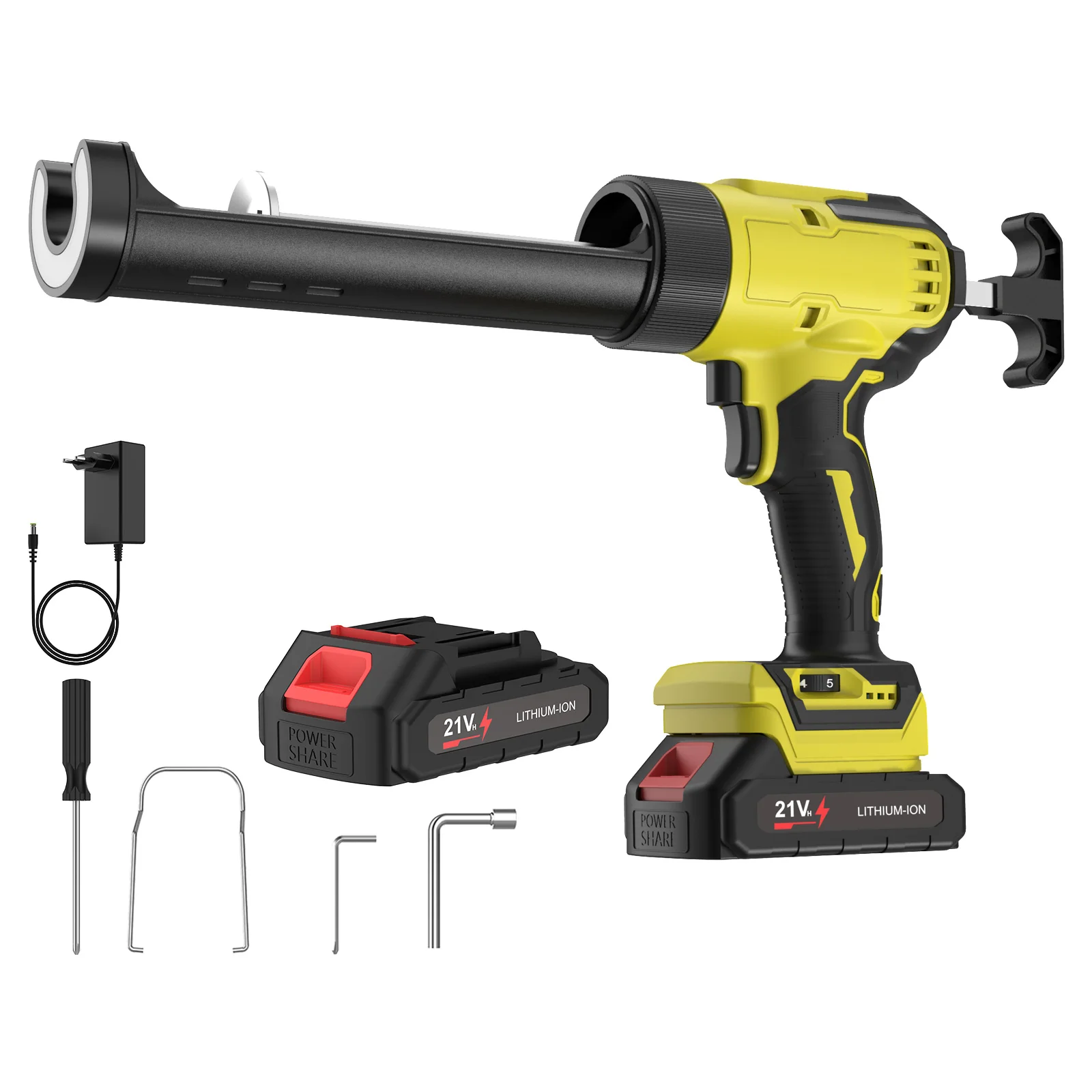 4 snelheden draadloos elektrisch lijmpistool glaslijm kitpistool deuren en ramen elektrisch naailijmgereedschap voor Makita 18V batterij
