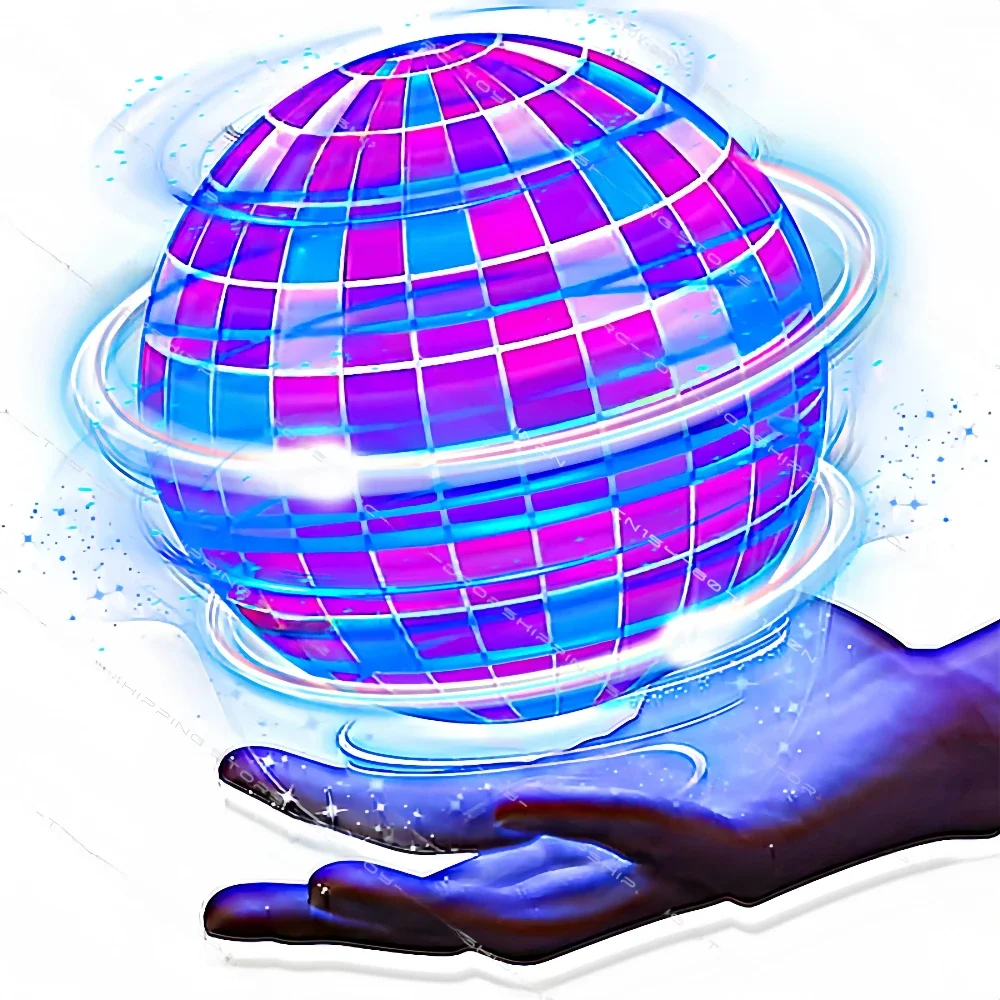 Vliegende Spinner Fidget Speelgoed Vliegende Bal Speelgoed Controleerbare Magische Bal Boomerang Flyorb Magische Drone Orb Fly Nova Kind Cadeau Kinderen Speelgoed - afbeelding 2