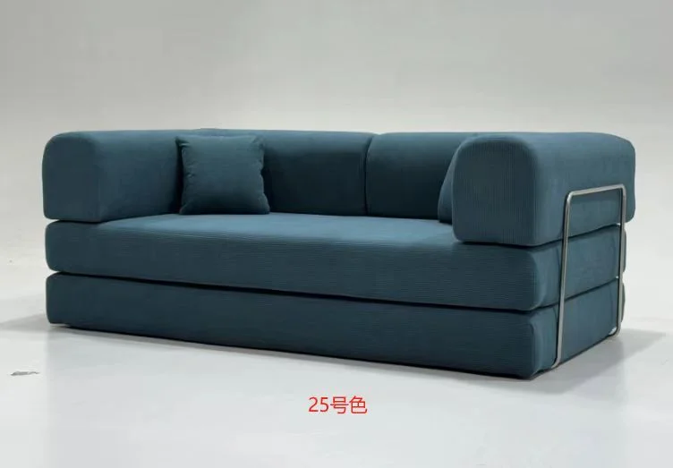 2026 Nieuw Ontwerp Hoekmodel Vacuüm Gecomprimeerde Stoffen Sofa Compressie Bed Set Huis Appartement Hotel Woonkamer Slaapbank