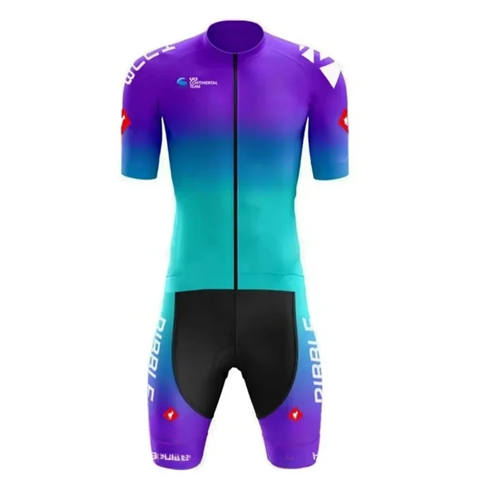 AliExpress NONE New  triathlon skinsuit camisa ciclismo masculina cycling jersey ensemble cyclisme homme one piece jumpsuit macacao ciclismo