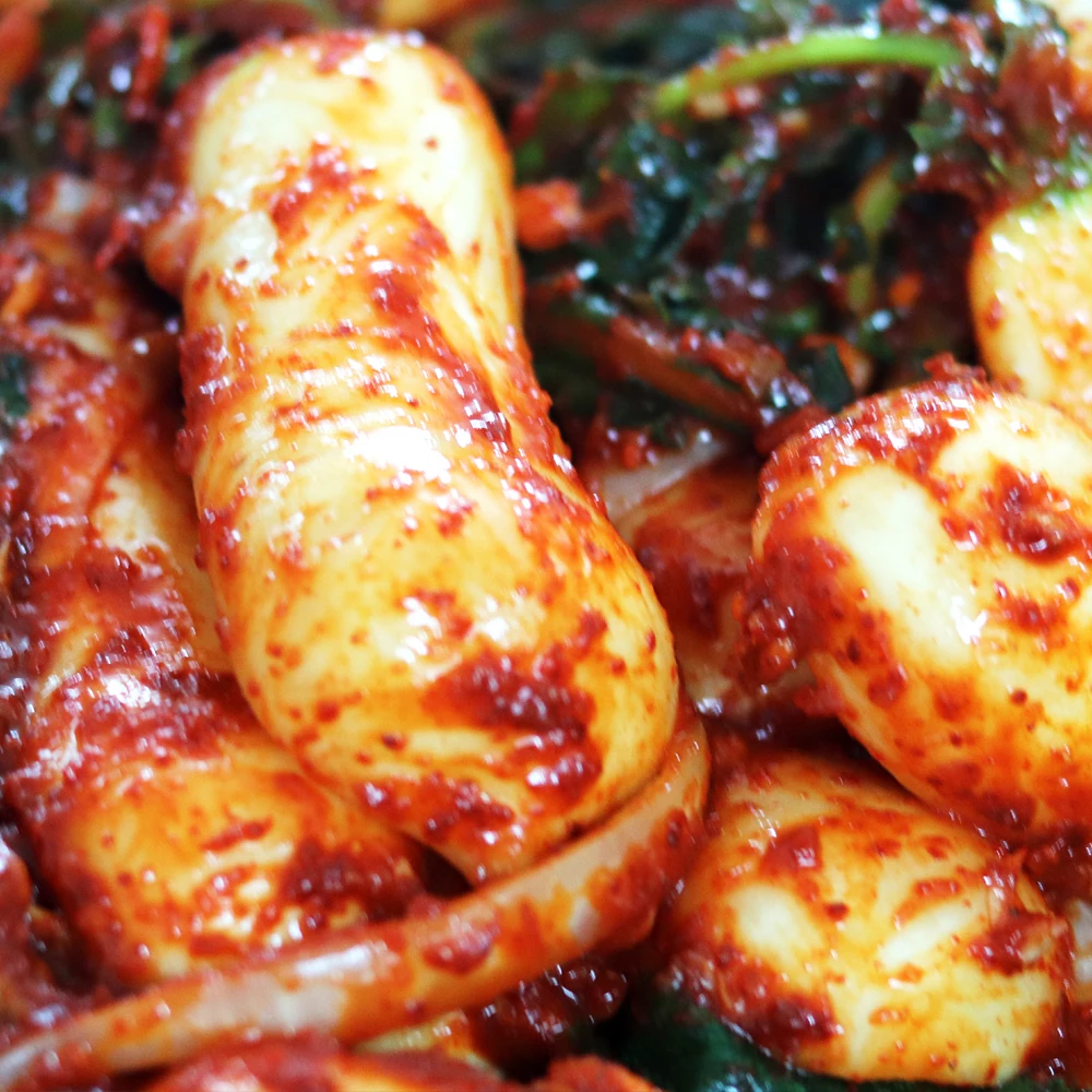 Kimchi from Yeosu, Jeolla-do, 1kg of Korean ingredients, Chonggak Kimchi,and other kimchi collection made with the secret recipe of a 30-year craftsman