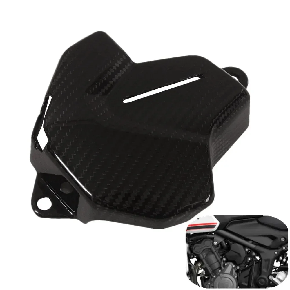 Juste de protection en fibre de carbone pour moto Triumph Trident, accessoires de modification, 100%, 660, 6 000 précieux, sergé, garde