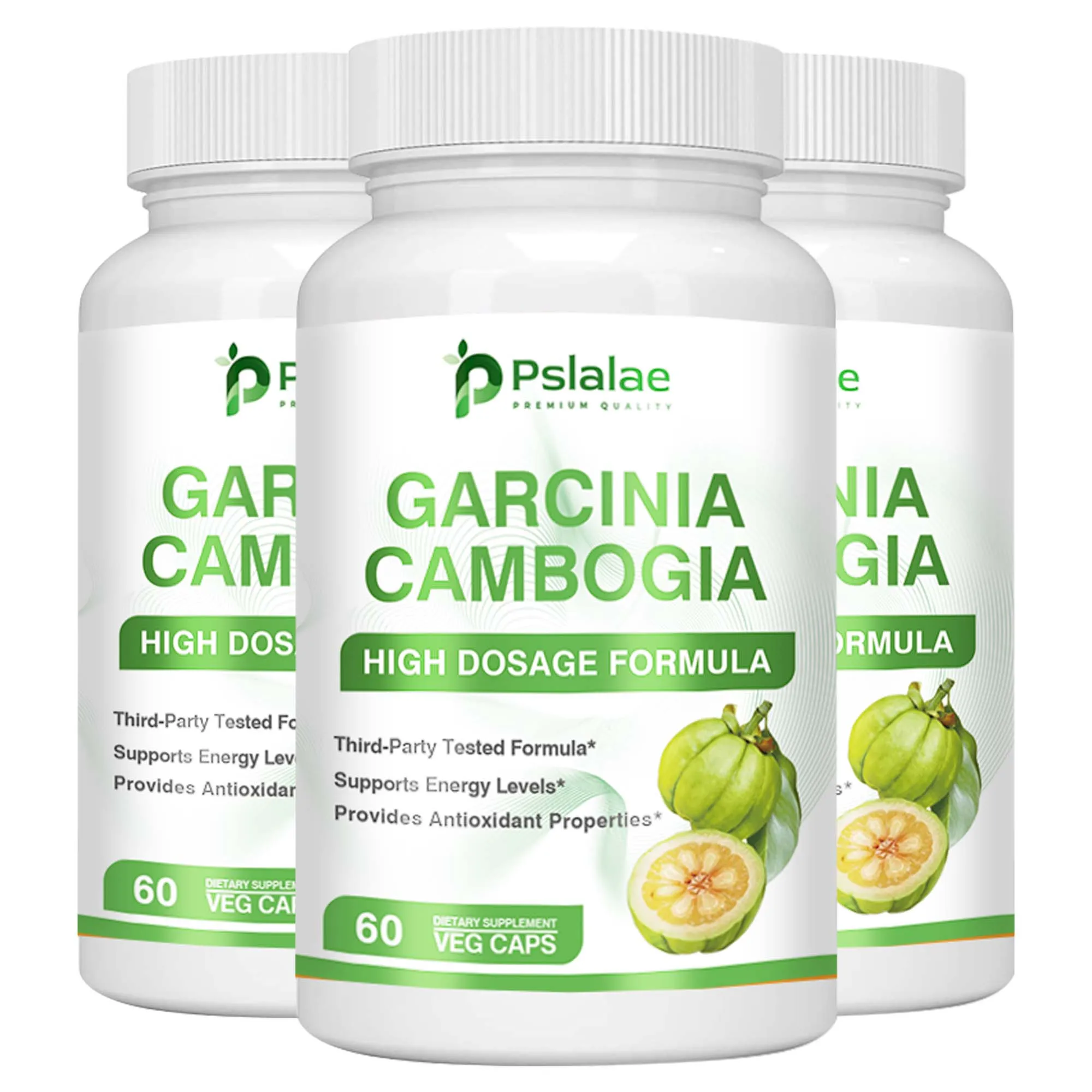 Garcinia Cambogia Extract - Suppresses Appetite, Assists in Fat Burning, Mood Supplement - 60 Capsules