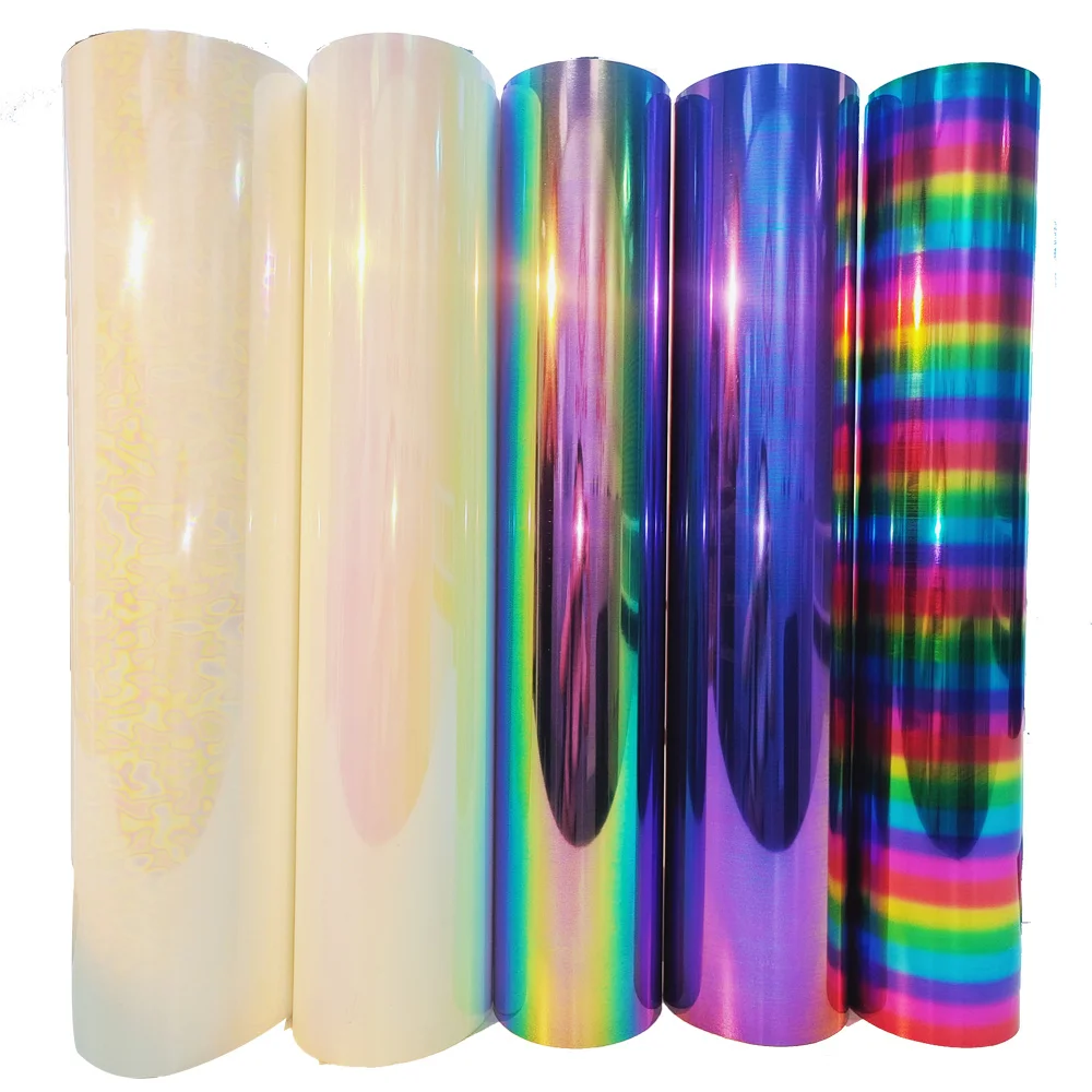 25x25cm Soft Metallic Heat Transfer Vinyl Iron On For Clothes HTV Shirt High Elastic Decor Film Easy To Cut