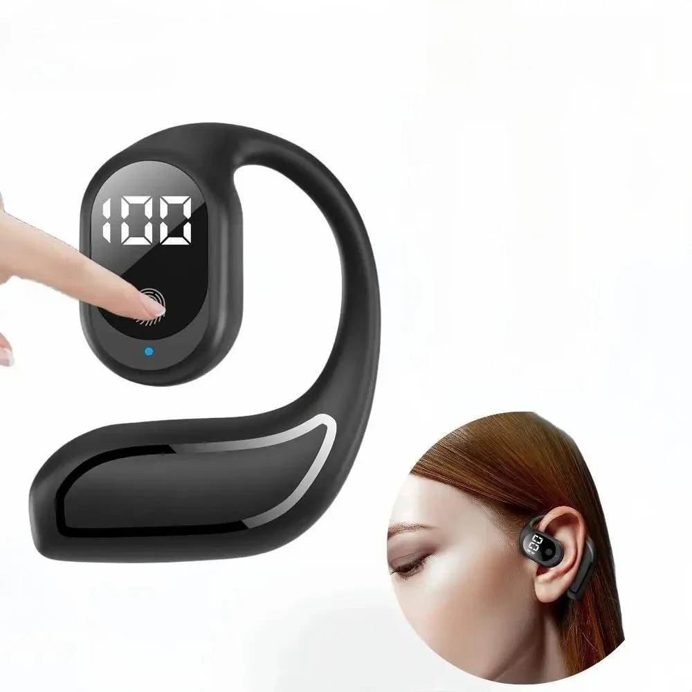 Casque sans fil Bluetooth 5.3, mains libres, contrôle du bruit, stéréo, musique, avec micro, fonctionne sur tous les smartphones