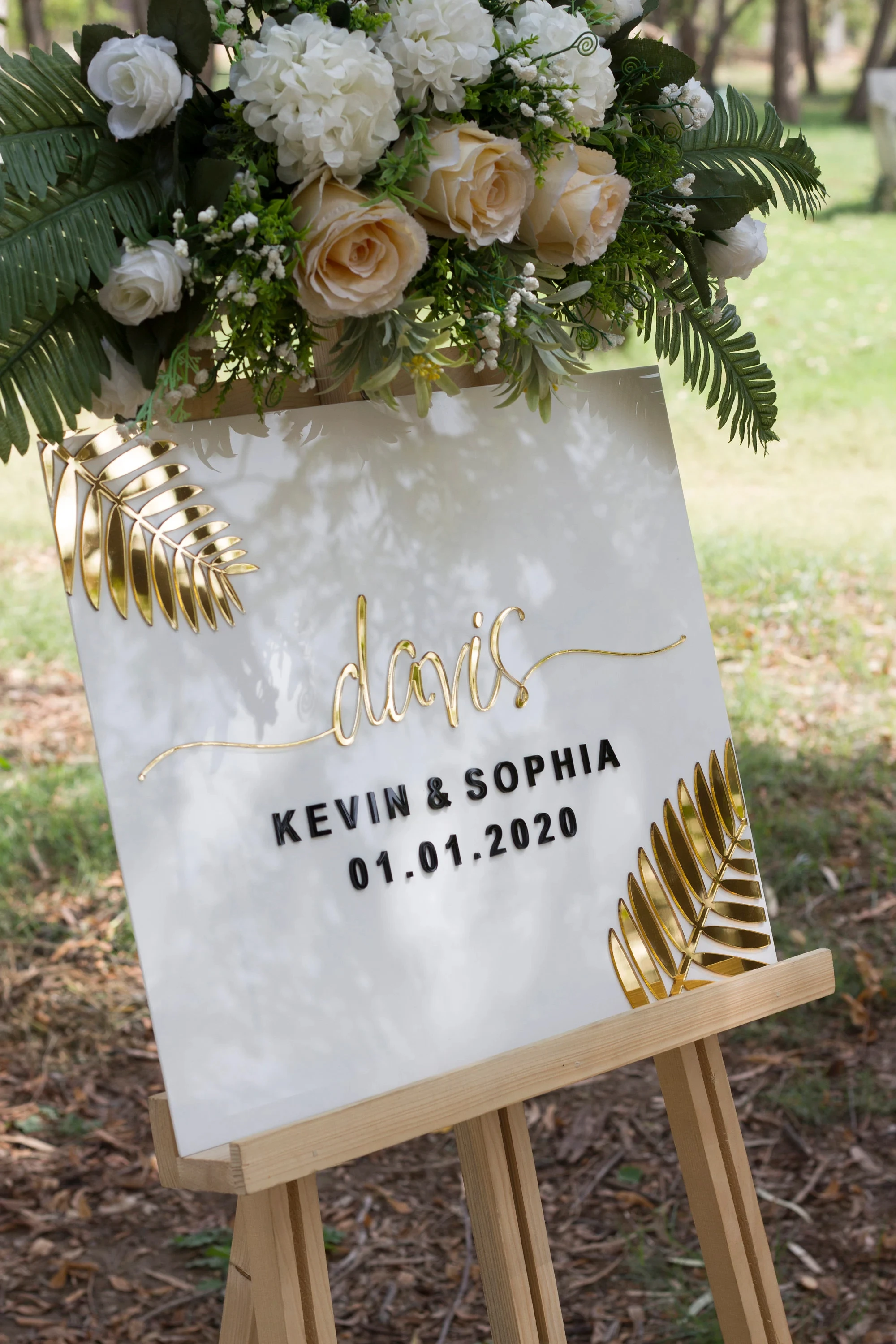 Acrylic Last Name Wedding Sign, 3D Wedding Welcome Sign, Acrylic Sign, Customized Welcome Sign, Personalized Wedding Signs
