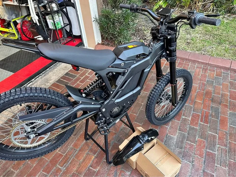 Оригинальный электрический велосипед для бездорожья E-Ride Pro SS 3,0 72 В 50 Ач (3600 Втч) 16 кВт Быстрая доставка