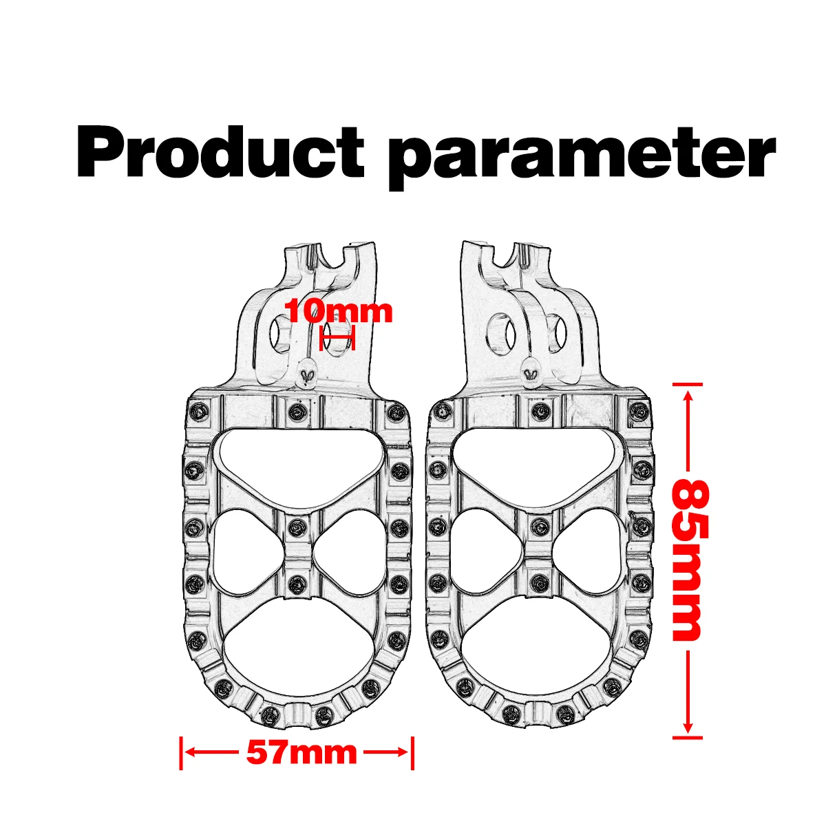 Thumbnail 2 - #44 Latest Motorcycle Foot Pegs Offers