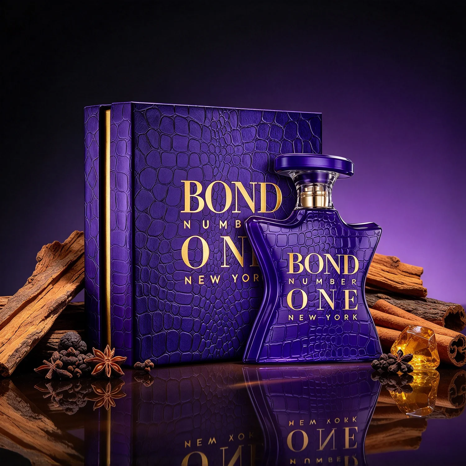 Bond No. 9 New York Bond Number One Eau de Parfum Spray for Unisex – Warm Amber Woody & Spicy Scent, Bergamot, Cedarwood & Vanilla, Long-Lasting Luxury Fragrance, Perfect Gift, 3.4 fl oz / 100 ml view 2