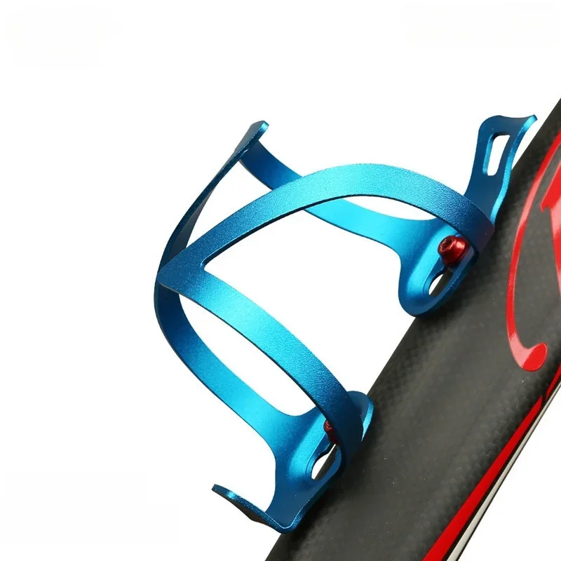AliExpress NONE Colorful Bicycle Water Bottle Holder Cage Lightweight Aluminum Alloy Road Bike Water Bottle Cage Cycling Bottle Holder