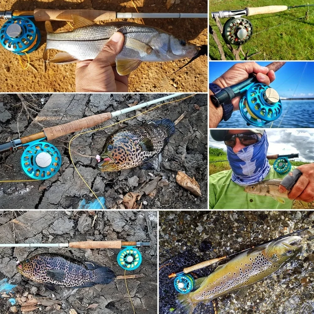 Maximumcatch Shield 100% Waterproof Powerful Saltwater Fly Fishing Reel Sealed Drag Fly Reel image 6
