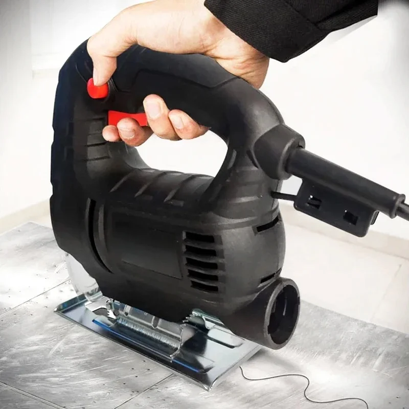 Electric Jigsaw Household Wood Cutting Machine Small Handheld Woodworking Saw Wlectric Saw Reciprocating Saw