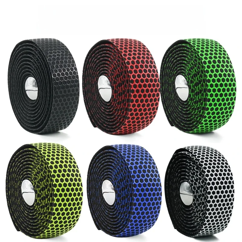 AliExpress PCYCLING PCycling Road Cycling Handlebar Tape - Anti-Slip, Sweat-Absorbent, Honeycomb Patterned Cycling Essential