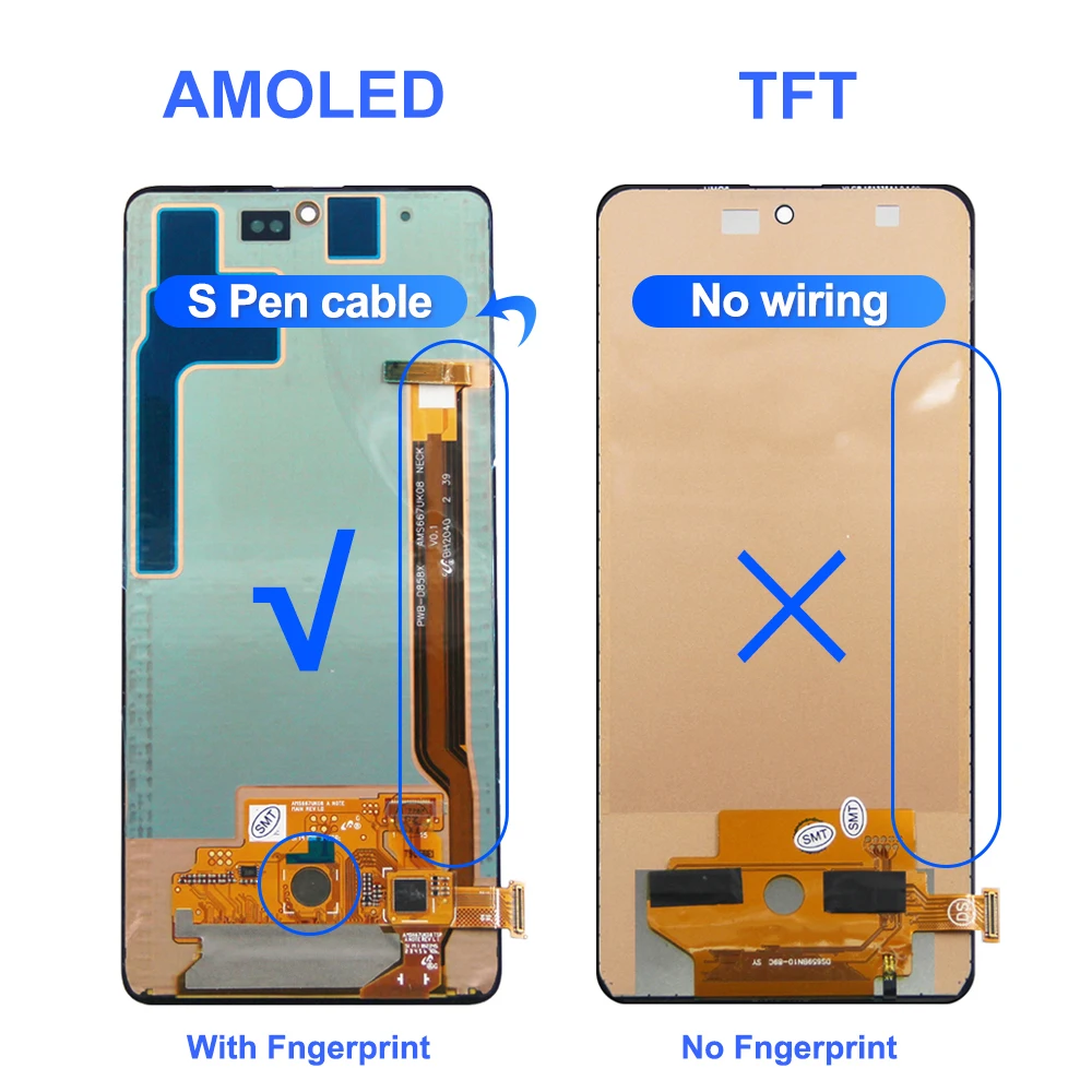 Screen for Samsung Galaxy Note10 Lite Lcd Display Digital Touch Screen for Samsung Note10 Lite N770F N770F/DS N770F/DSM Assembly