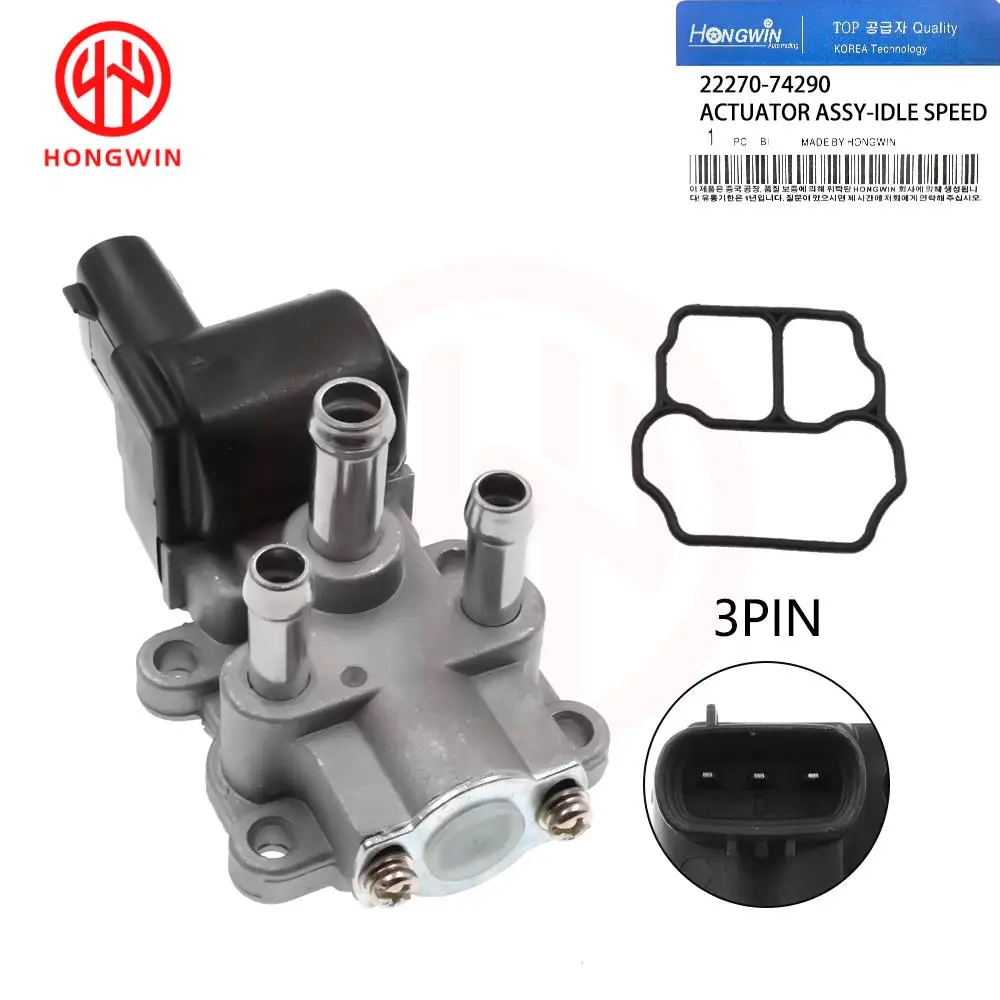 

For Toyota Camry Celica Solara 1996 1997 1998 1999 2.2L L4 Car Auto Engine Idle Air Control Valve IACV 22270-74290 22270-74310