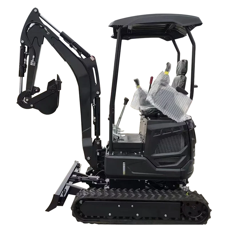 

1200kg hydraulic crawler excavator gasoline diesel fuel mini excavator manufacturer customizable new design top quality mini exc