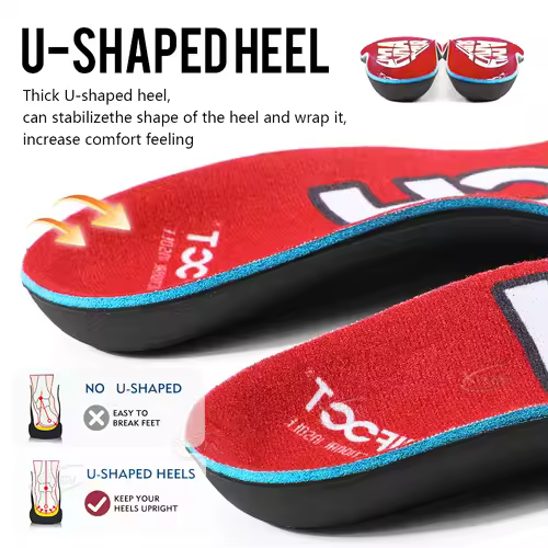 【Xxin】Arch Support Insoles Flat Foot Shoe Insoles Orthopedic Shoe Pad Women Men Sport Insole size 35-46 - Image 4
