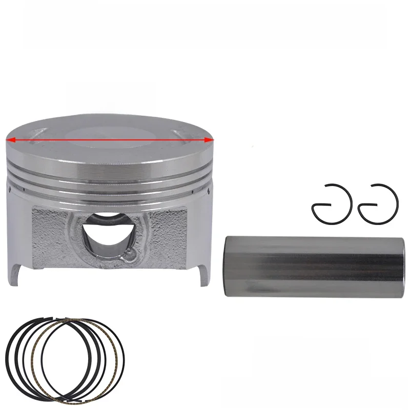 Motocykl STD 69mm + 100 70mm tłok 17mm Pin zestaw pierścieni dla Zongshen WY198 CB200 WY 198 CB 200 200cc Egine części zamienne — zdjęcie 2