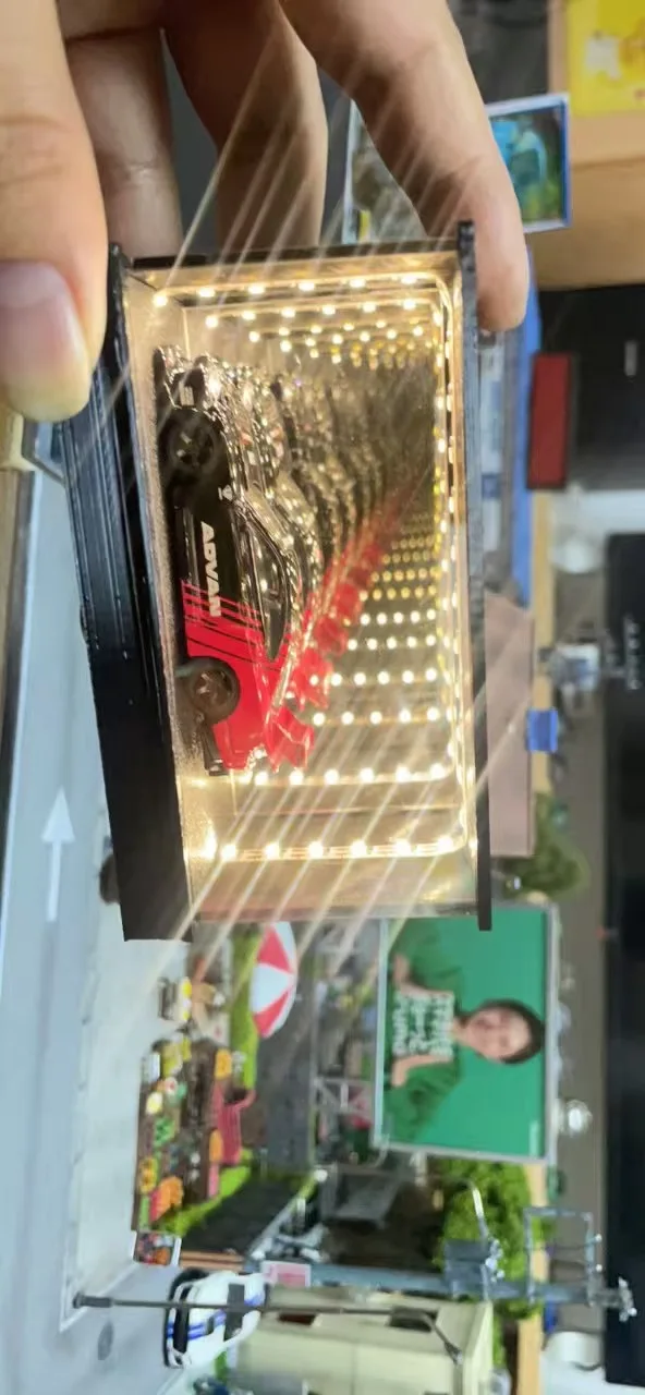 LED Garage Key Holder - Box Shape photo review