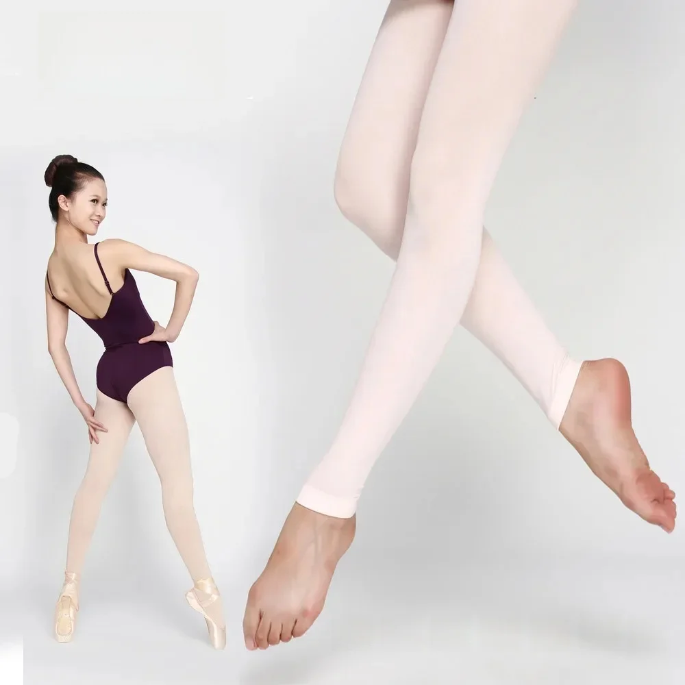 Hurtownia SA do XLA delikatny taniec baletowy Stocking miękkie legginsy bez stóp Lady majteczki-hoss rajstopy do tańca — zdjęcie 2