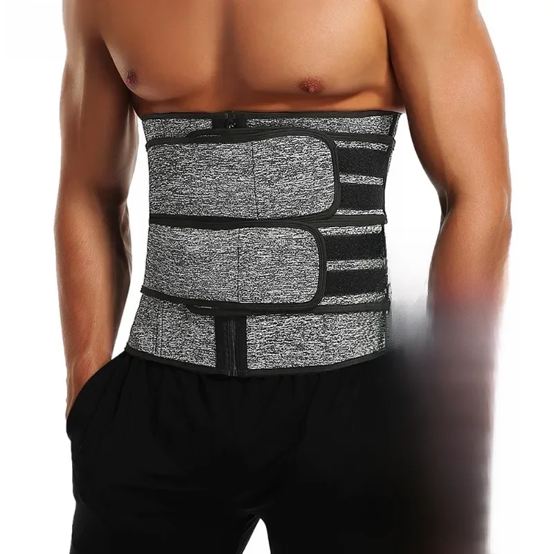 Vensslim hommes taille formateur corps Shapers minceur ceinture gaine perte de poids ventre Cinchers entraînement tondeuse Corset Sauna sueur sangle