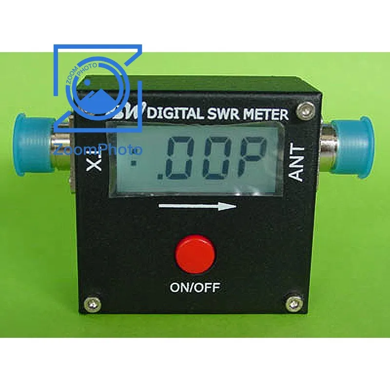 REDOT-2017A 1.6MHz-60MHz Digital SWR Meter HF Shortwave Portable Standing Wave Radio Meter with SL16-KF Connector