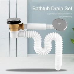 Accessori per scolapiatti per vasca da bagno 40/45/60/68mm valvola di scarico per deodorante per vasca in legno con nucleo rimbalzante interamente in rame