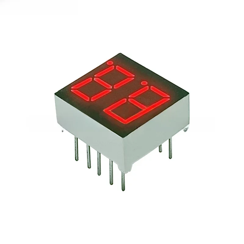 10 sztuk 0.36 Cal 10Pins 3261AS 3261BS 2 cyfry bity 7 Segment czerwona dioda LED wyświetlacz cyfrowy Digitron wspólna anoda katoda C-C C-A — zdjęcie 2