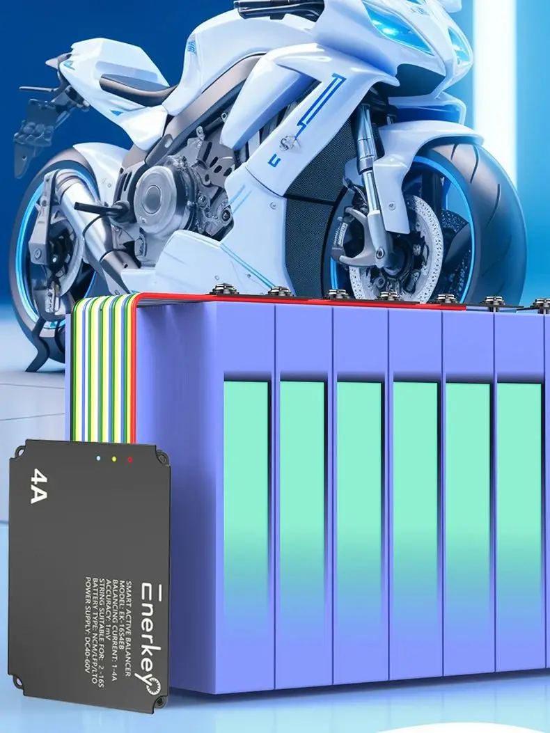 Enerkey Najnowszy Inteligentny Aktywny Balanser 16S 4A, Wyrównywacz 3S 4S 5S 6S 7S 8S 9S 10S 12S 14S 16S do Baterii LiFePO4 / Li-ion — zdjęcie produktu 7