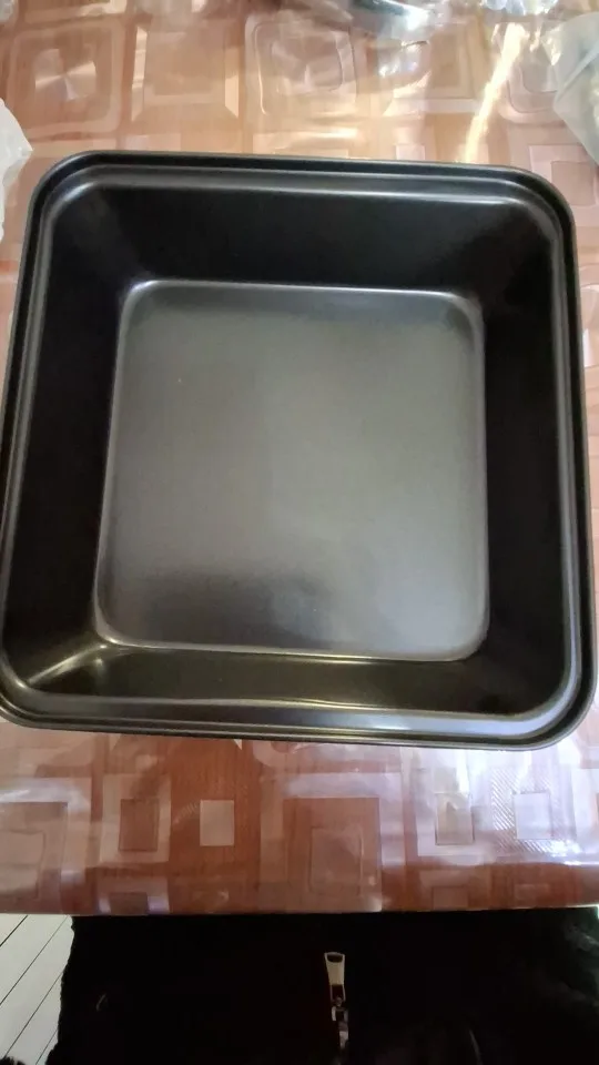Nonstick Rectangular Carbon Steel Roasting Pan | Rustproof Baking Tray for Bread Cake Professional Kitchen Utensils Carbon Steel photo review