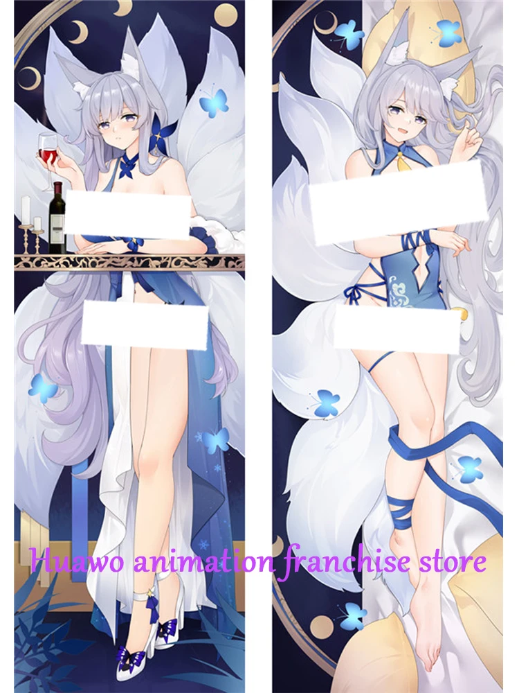 

Anime Dakimakura Pillow LJN Shinano 2-Side Print Pillowcase Hugging Body Cushion Cover Otaku Waifuristmas Decoration 2023