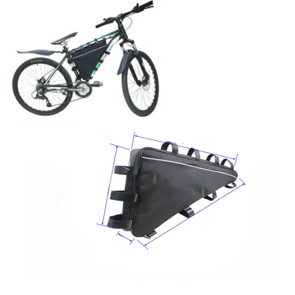 AliExpress 56x46cm Mountain Bicycle Battery Triangle Bag Tube Frame Case Storage MTB Bike Cycling e bike Bag