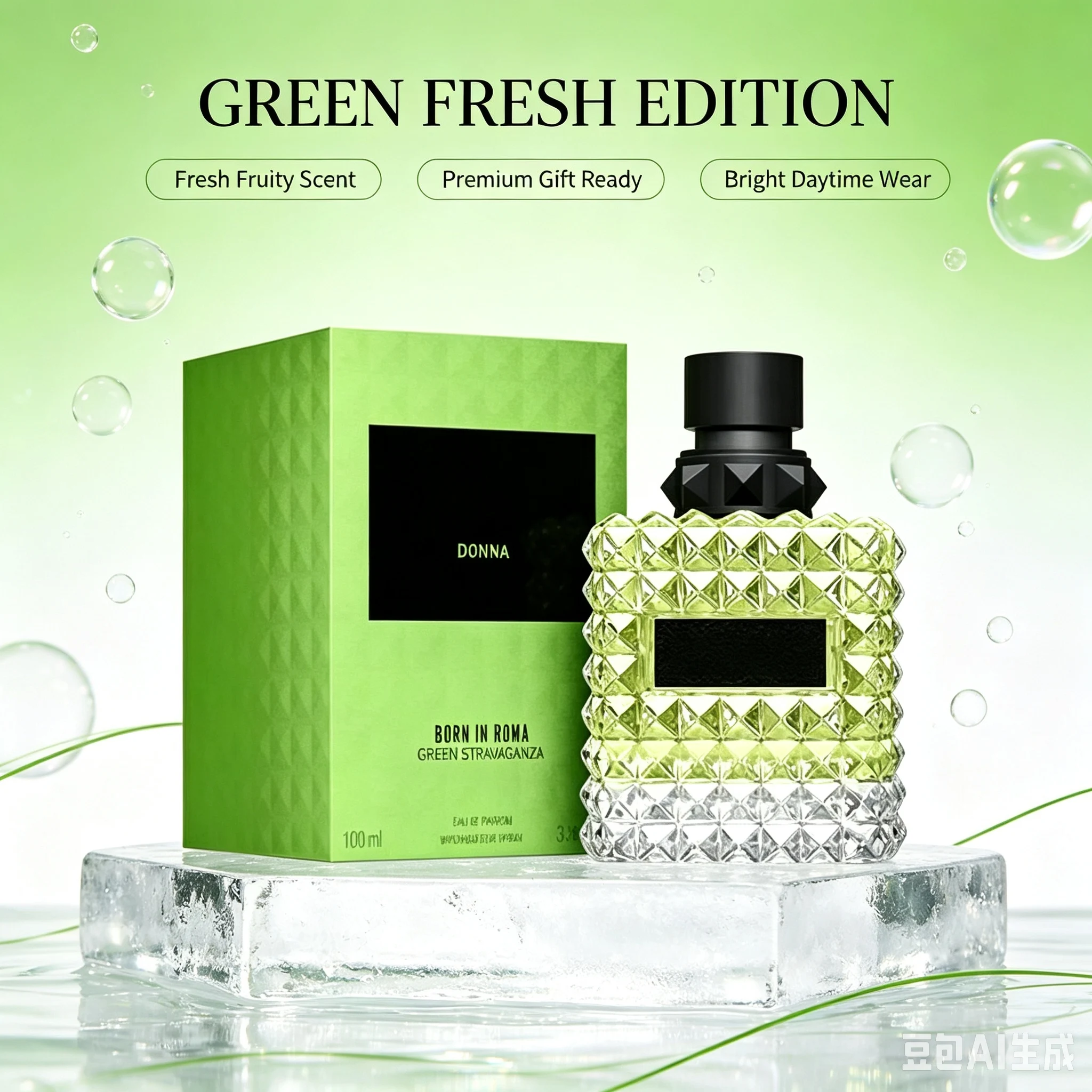 Home Fragrance Bergamot - Donna Born in Roma Green Stravaganza