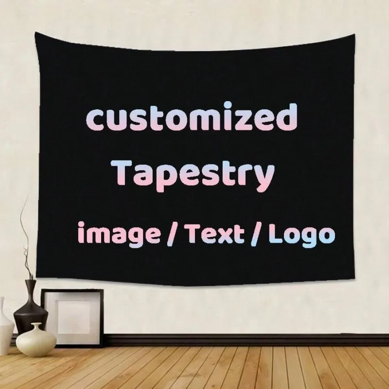 1 Personalized Photo/Portrait Tapestry - Picture Wall Hanging, Perfect for Home Decor and Party Banners