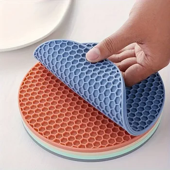 Silicone Honeycomb Trivet Set 1