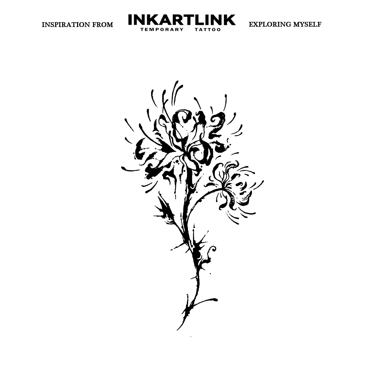 ملصق وشم مؤقت على شكل زهور الشاطئ الأخرى، وشم سحري مقاوم للماء، وشم مزيف يدوم حتى 15 يومًا، وشم شبه دائم