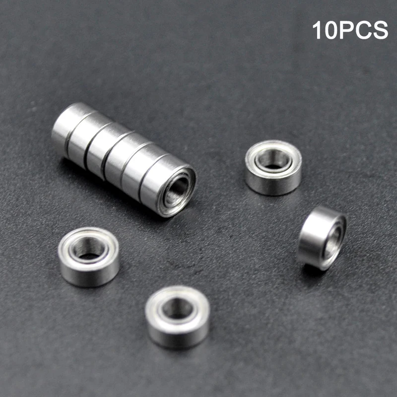 10pcs MR63 ZZ 3*6*2.5mm High Speed 0630 Miniature Bearing MR63ZZ Micro Ball Bearings