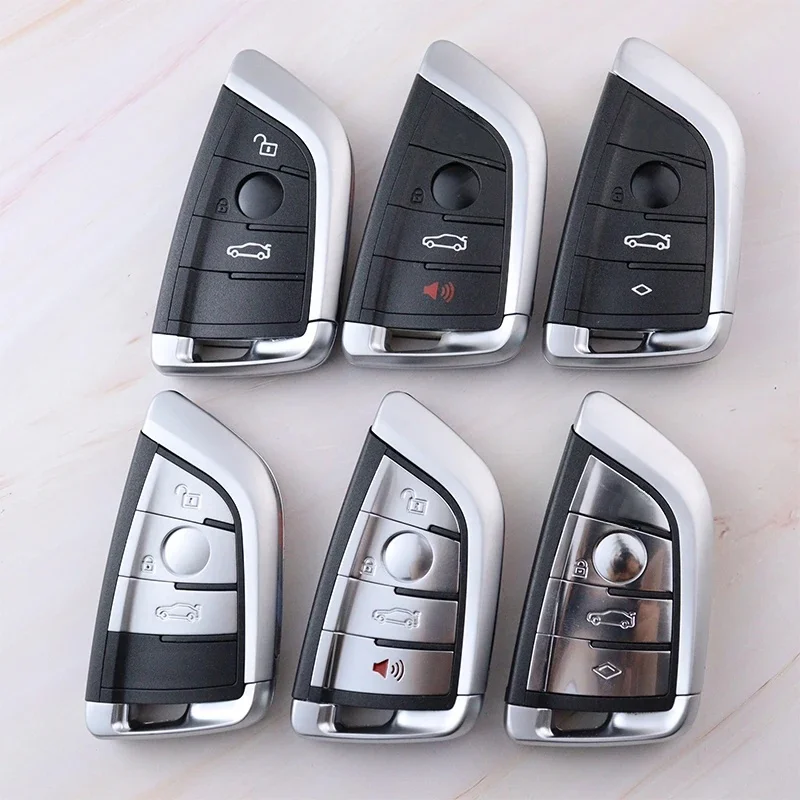 Coque de porte-clé de voiture, pour BMW X1 X5 F15 X6 X5M X6M X7 F16 G30 5 7 série G11 X1 F48 F39 F 2014 +