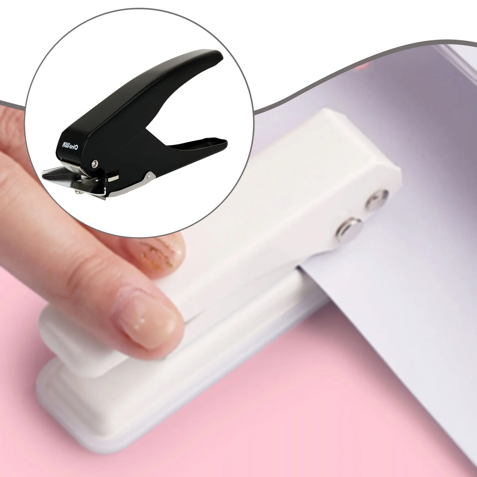 

Металлический дырокол для тяжелых условий эксплуатации, ручной инструмент для пробивания отверстий и пазов для бейджей, бумаги, ПВХ, ID-карт