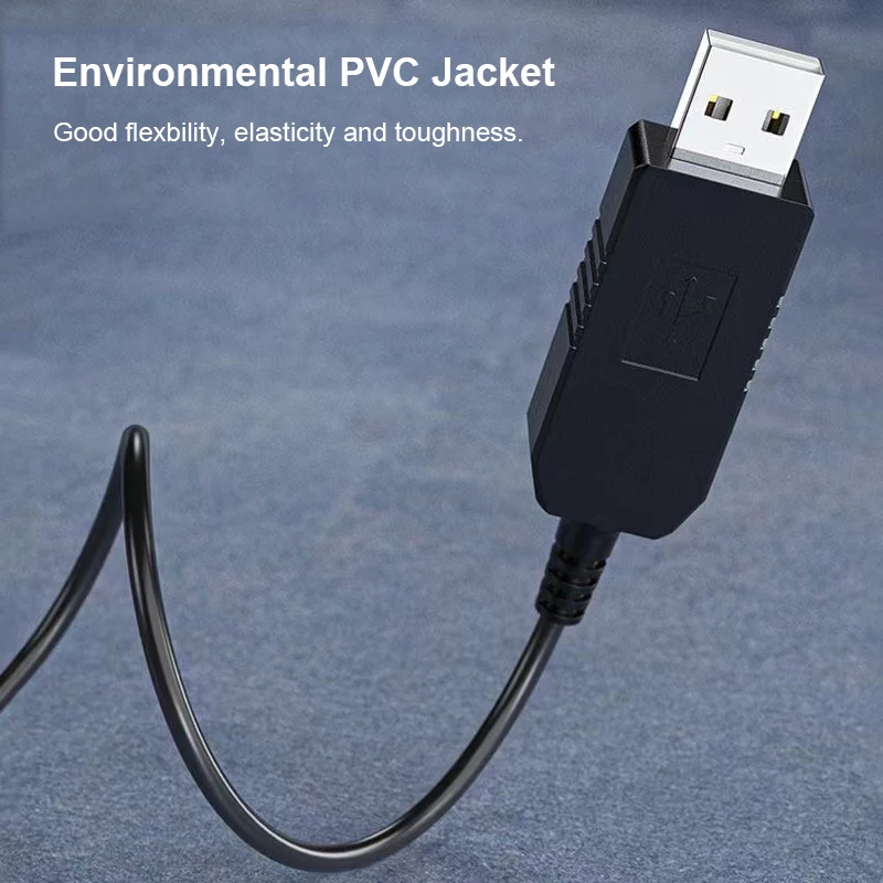 USB خط تعزيز الطاقة تيار مستمر 5 فولت إلى تيار مستمر 9 فولت/12 فولت تصعيد وحدة USB محول كابل محول 2.1x5.5 مللي متر التوصيل كابل يو اس بي دفعة محول