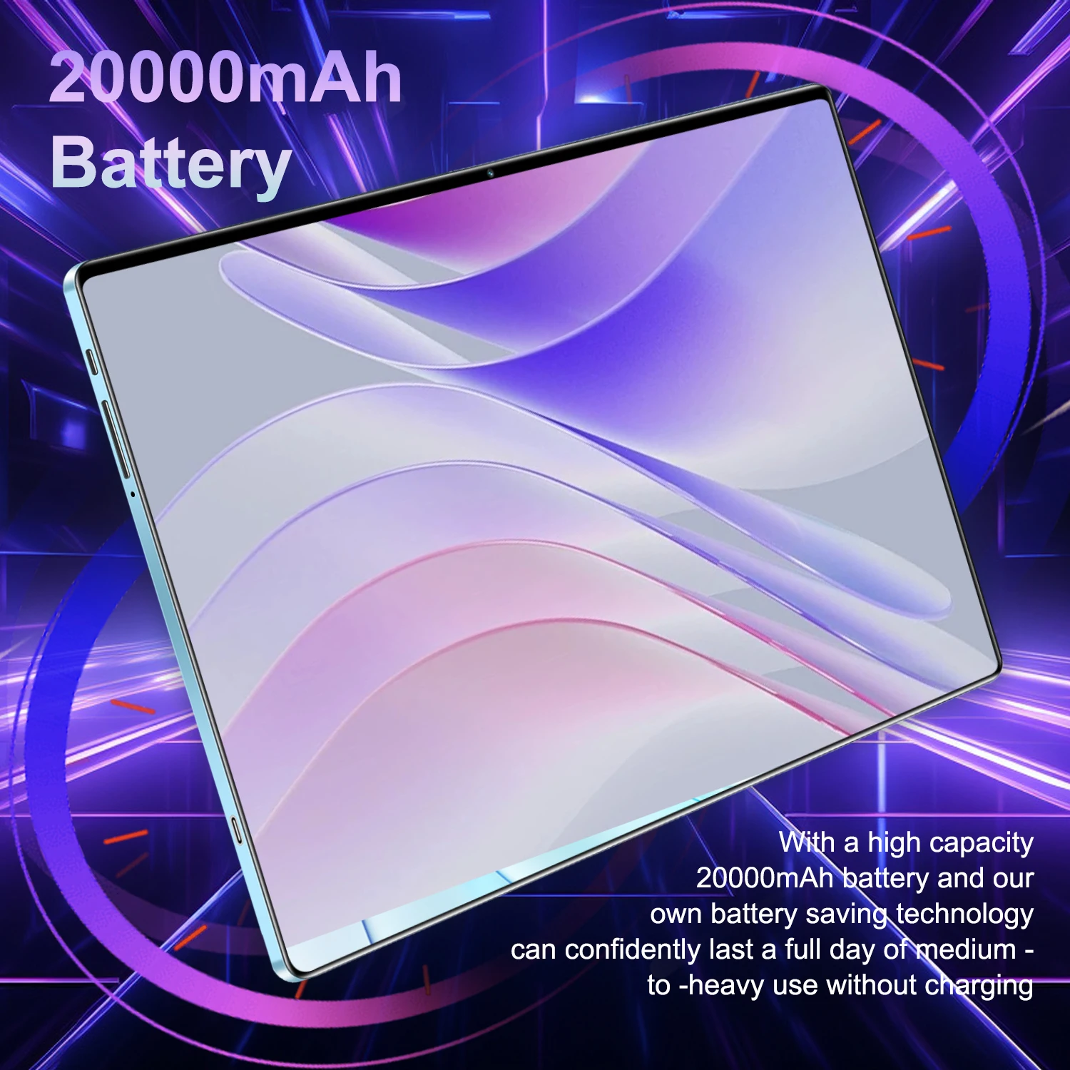 Imagen 5: Nueva Tablet 5G Android de 10.36 Pulgadas, 16 GB de RAM, 1 TB de ROM, Cámara Dual de 16 MP + 32 MP, Android 13.0, 20000 mAh, 14 Núcleos, Doble SIM, Red WIFI