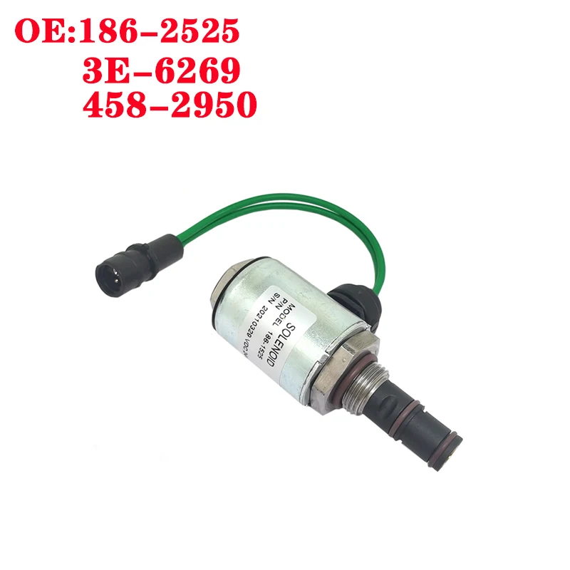 1861525 Valve Group Solenoid for Caterpillar CAT 140H D8R 186-1525 Repalce 458-2950 3E-6269 4582950   3E6269