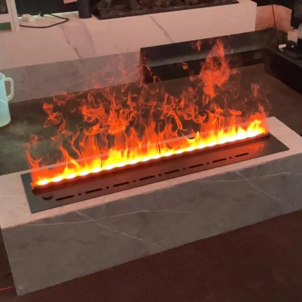 

5 year warranty 3d fire water mist fire vapor steam electric fireplace