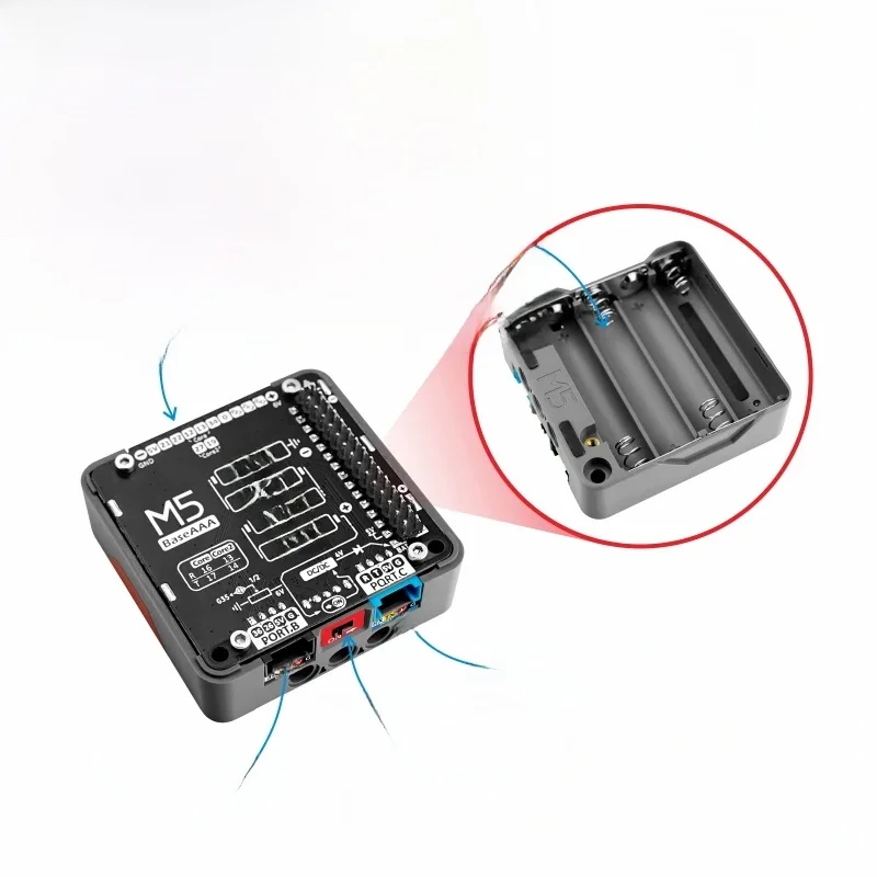 M5Stack Official Base AAA Battery Holder