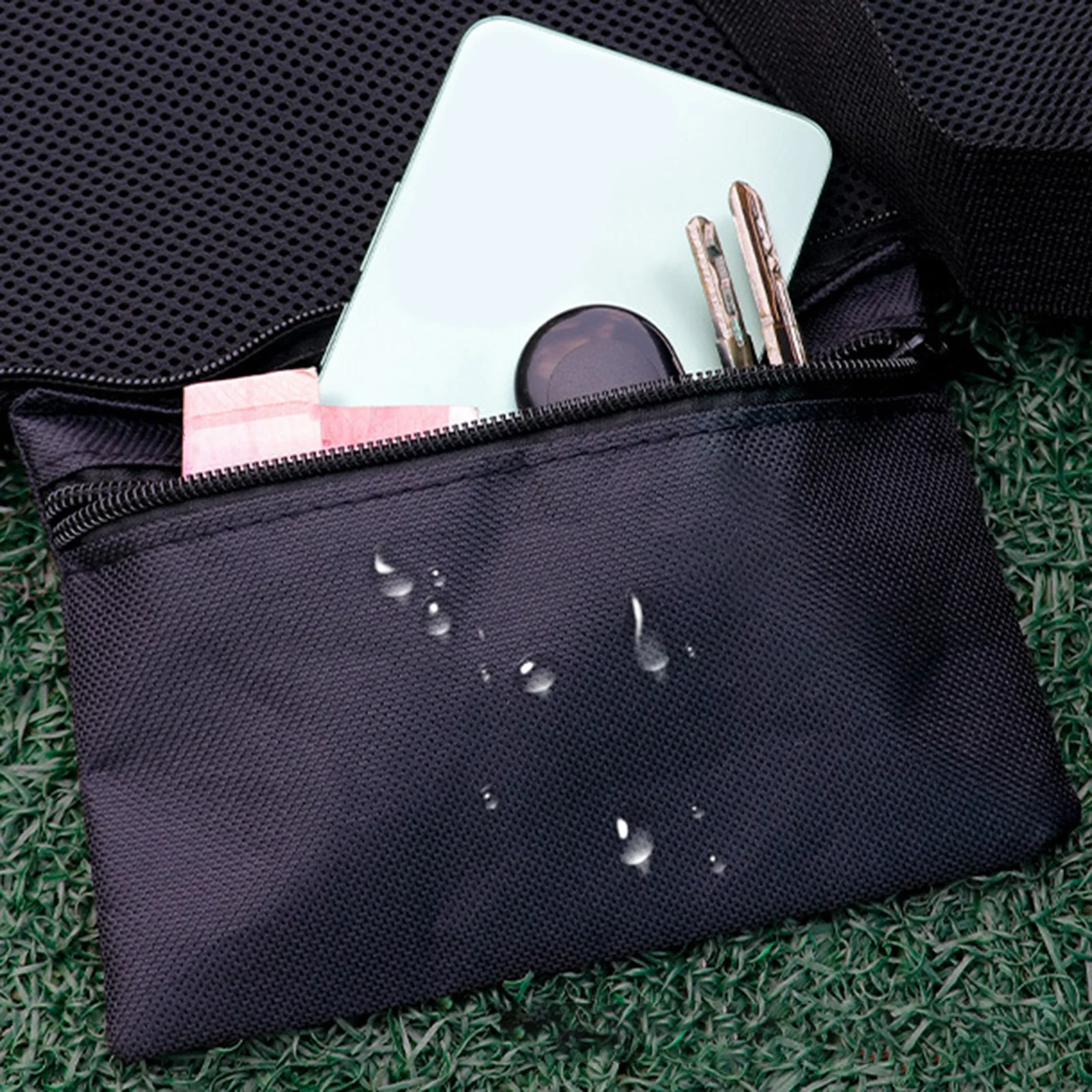 Дышащий регулируемый плечевой ремень, внутренний карман для мелких предметов, легкая баскетбольная сумка, сумка для футбольного мяча, сумка для одного мяча